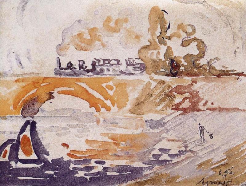 Paul Signac Trestle